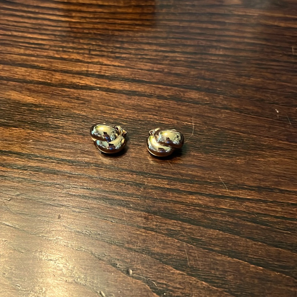 Vintage Christian Dior Gold Earrings